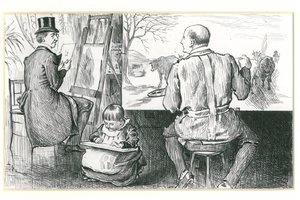 私たちの退位者、1850年から88年頃 作： George du Maurier